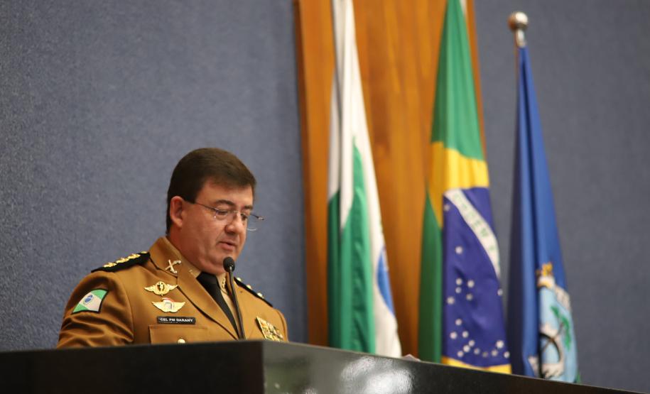 Polícia Militar do Paraná realiza solenidade que marca passagem de comando no 6° CRPM