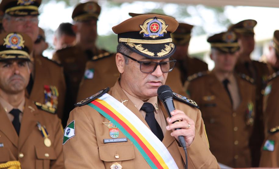 A Solenidade Alusiva ao Patrono da Corporação, Coronel Joaquim Antônio de Moraes Sarmento, um dos mais tradicionais e simbólicos eventos da instituição