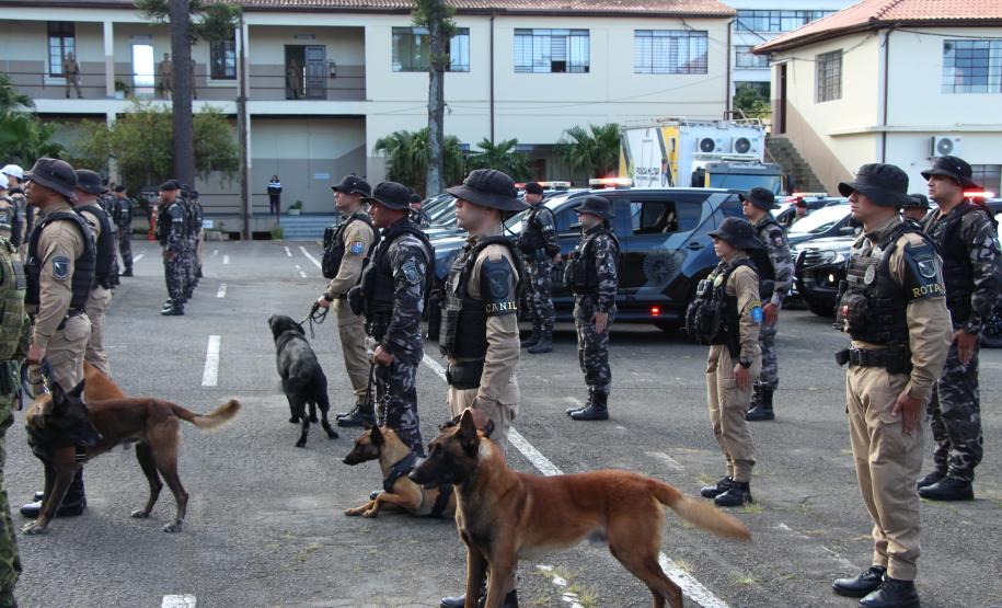 Polícia Militar do Paraná deflagra Operação CME II, na região metropolitana de Curitiba