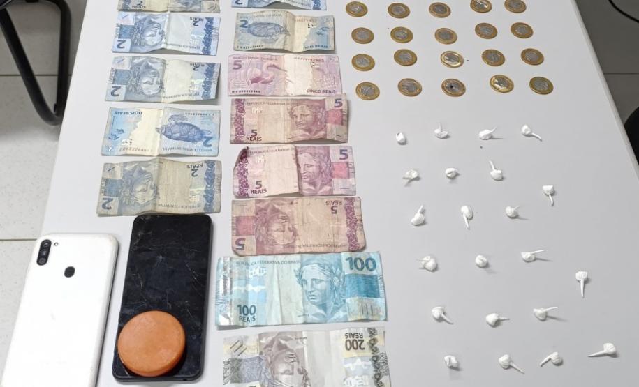 Polícia Militar do Paraná prende homem por tráfico de drogas em Paranaguá
