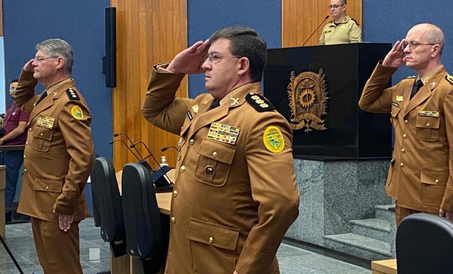Polícia Militar do Paraná realiza solenidade que marca passagem de comando no 6° CRPM