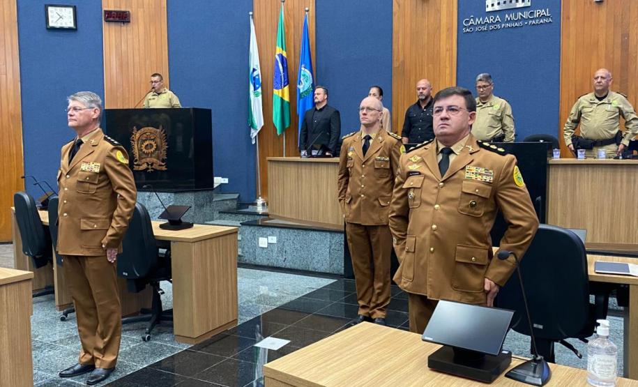 Polícia Militar do Paraná realiza solenidade que marca passagem de comando no 6° CRPM