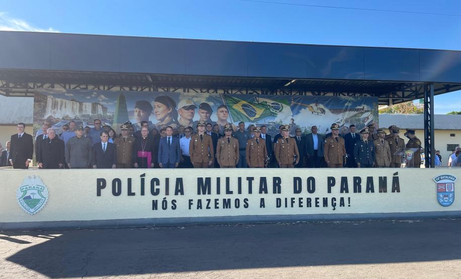 14º BPM comemora seu 40° aniversário com homenagens a lideranças locais