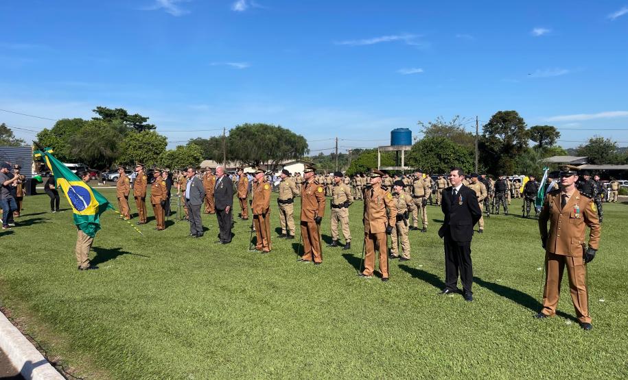 14º BPM comemora seu 40° aniversário com homenagens a lideranças locais
