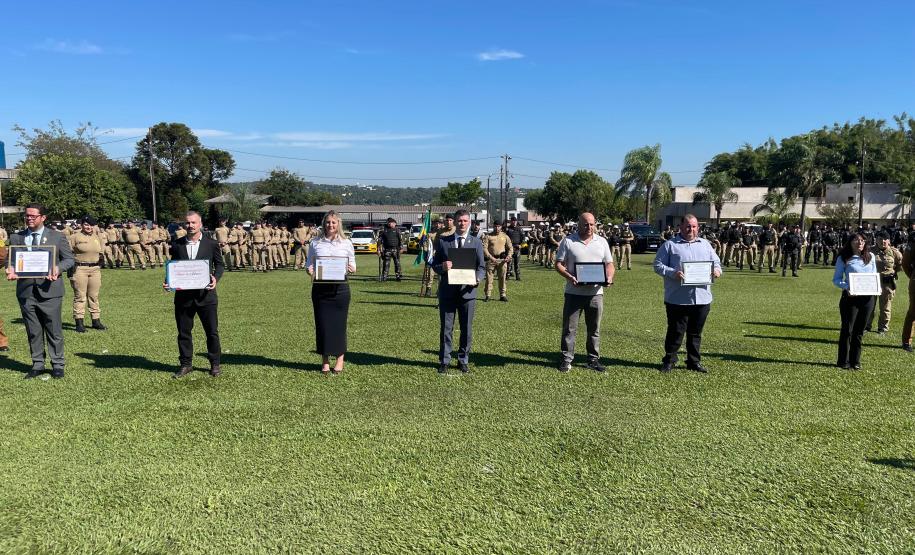 14º BPM comemora seu 40° aniversário com homenagens a lideranças locais