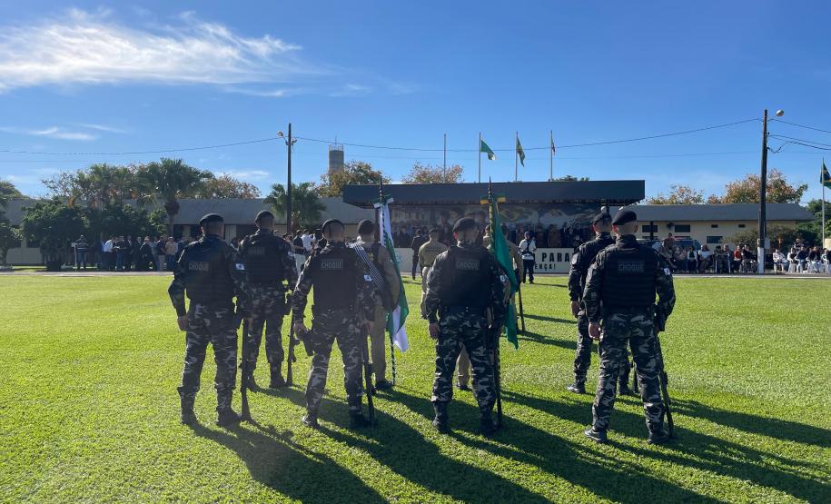 14º BPM comemora seu 40° aniversário com homenagens a lideranças locais