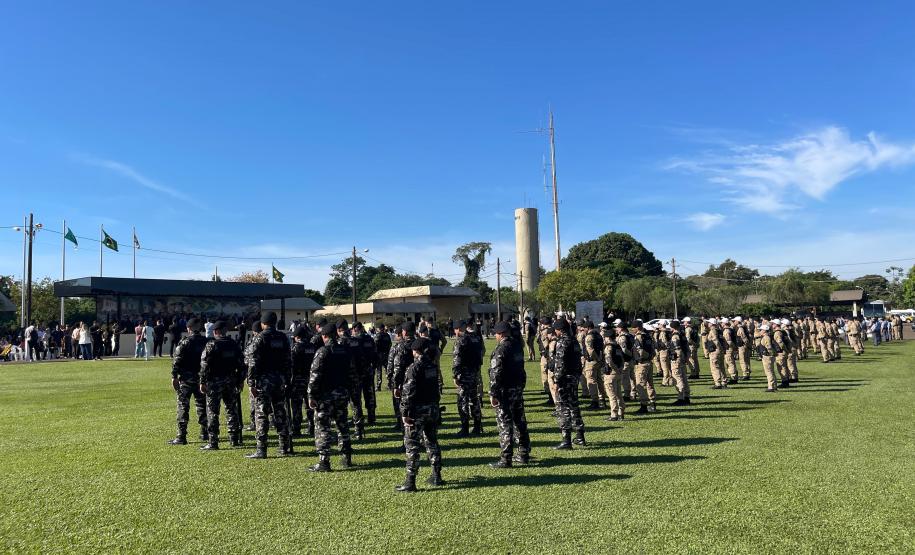 14º BPM comemora seu 40° aniversário com homenagens a lideranças locais