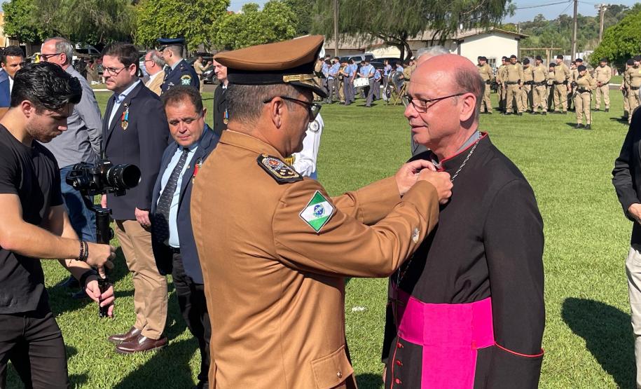14º BPM comemora seu 40° aniversário com homenagens a lideranças locais