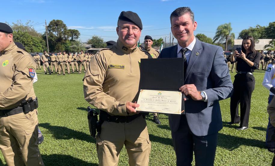 14º BPM comemora seu 40° aniversário com homenagens a lideranças locais