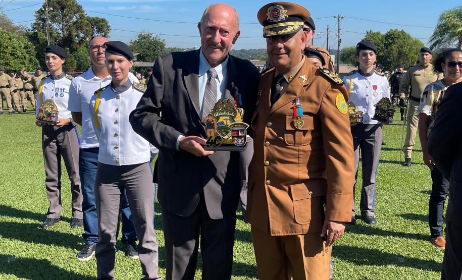 14º BPM comemora seu 40° aniversário com homenagens a lideranças locais