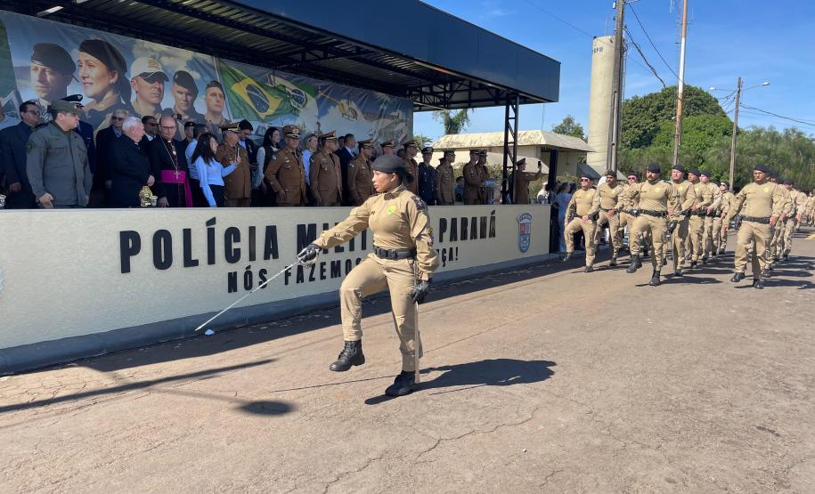 14º BPM comemora seu 40° aniversário com homenagens a lideranças locais