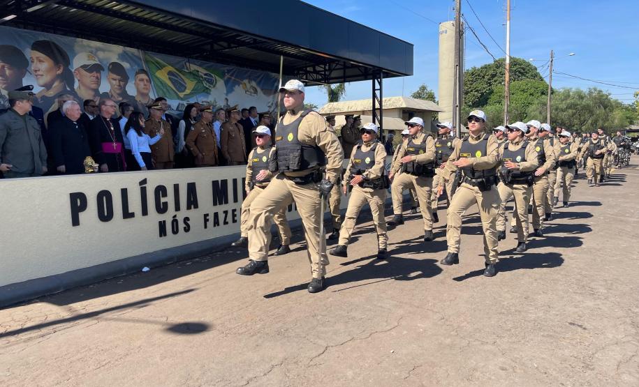 14º BPM comemora seu 40° aniversário com homenagens a lideranças locais