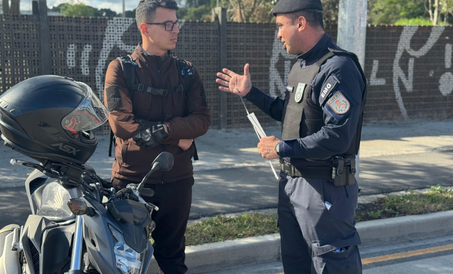 BPTran Promove Blitz Educativa em Atividade Prática da Disciplina de Educação para o Trânsito no CPTU