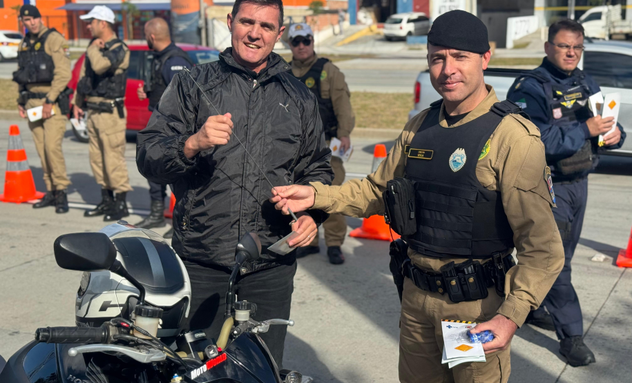 BPTran Promove Blitz Educativa em Atividade Prática da Disciplina de Educação para o Trânsito no CPTU