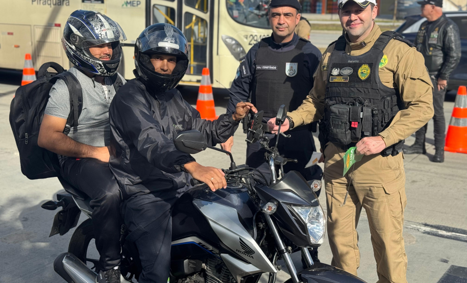 BPTran Promove Blitz Educativa em Atividade Prática da Disciplina de Educação para o Trânsito no CPTU