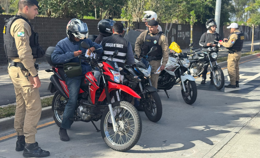 BPTran Promove Blitz Educativa em Atividade Prática da Disciplina de Educação para o Trânsito no CPTU