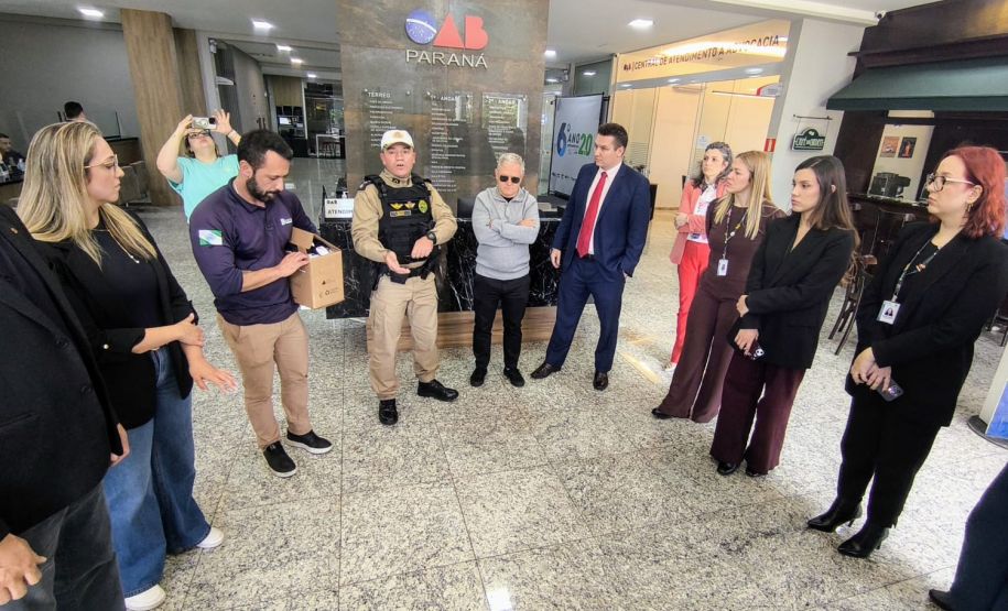 BPTran participa de ação educativa do Maio Amarelo promovida pela OAB-PR