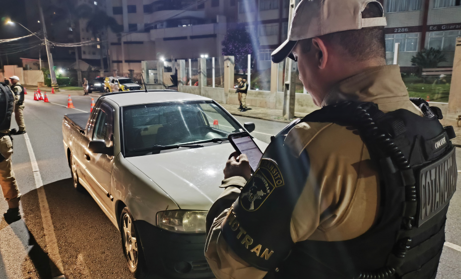 BPTran realiza Operação Lei Seca em Curitiba