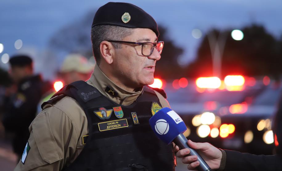 O foco principal da operação é aumentar a sensação de segurança da população, reduzir os índices de criminalidade