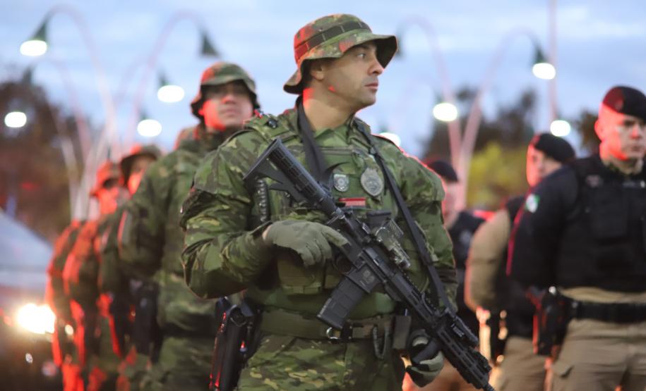 O foco principal da operação é aumentar a sensação de segurança da população, reduzir os índices de criminalidade