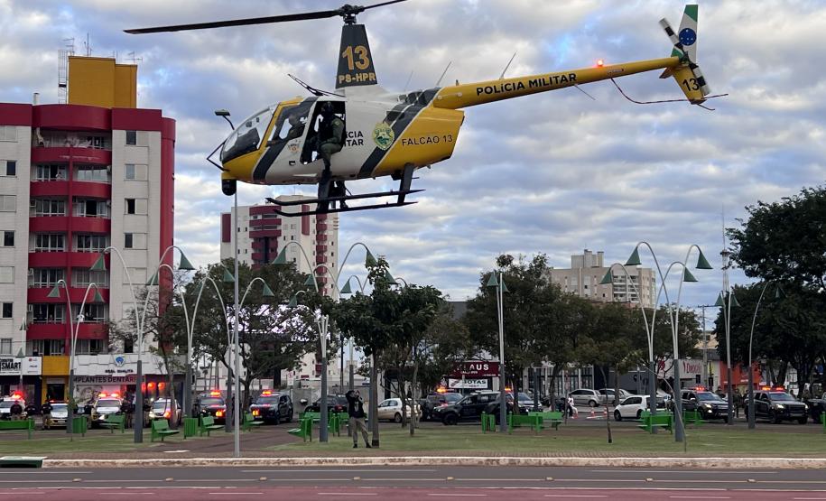 O foco principal da operação é aumentar a sensação de segurança da população, reduzir os índices de criminalidade