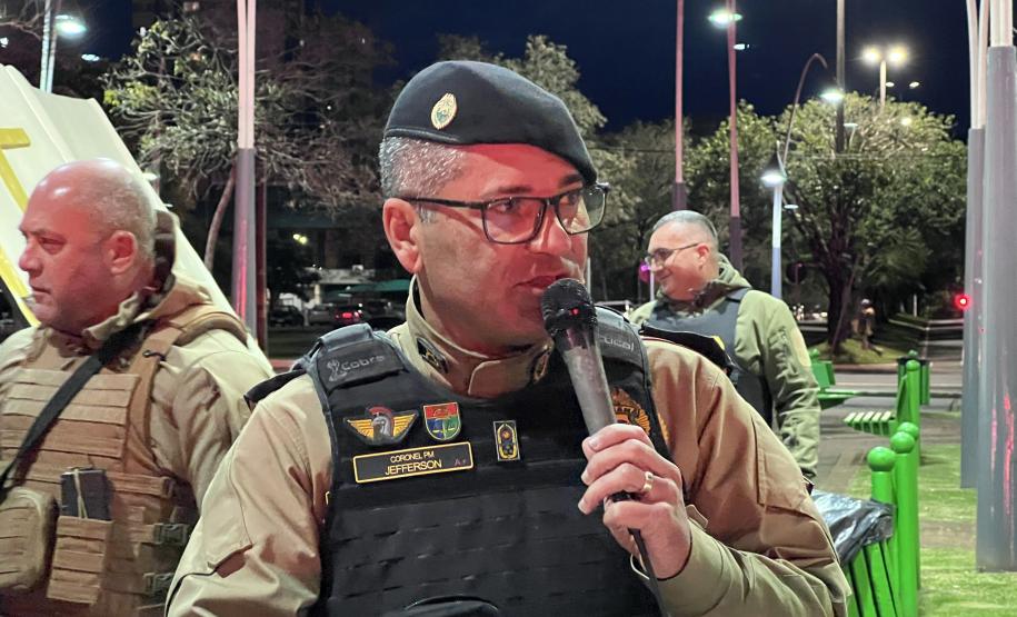 O foco principal da operação é aumentar a sensação de segurança da população, reduzir os índices de criminalidade