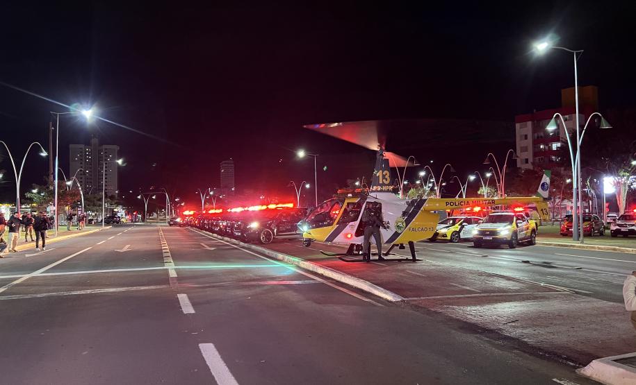 O foco principal da operação é aumentar a sensação de segurança da população, reduzir os índices de criminalidade