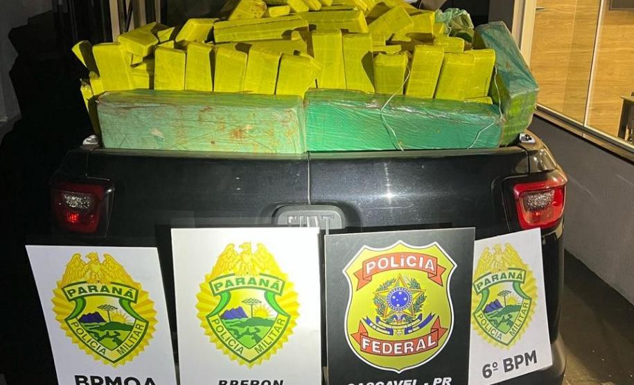 A coordenação entre ar e solo foi fundamental para a localização e a prisão do suspeito