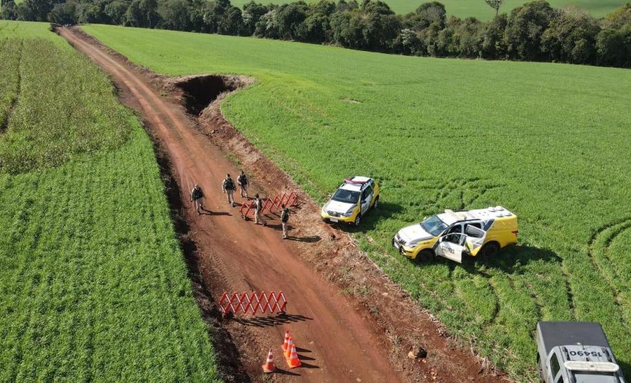 Graças à pronta e firme atuação da Polícia Militar do Paraná (PMPR), a situação foi rapidamente controlada