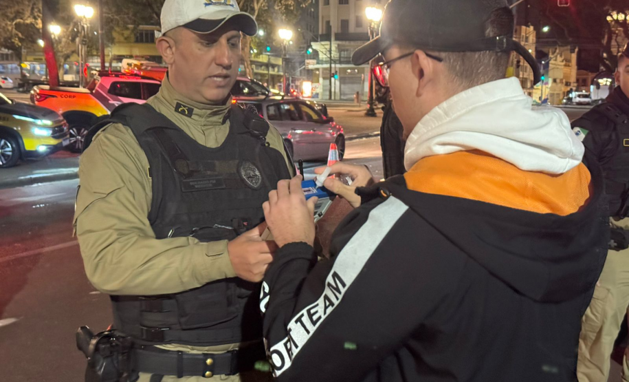 Operação Lei Seca reforça fiscalização em Curitiba