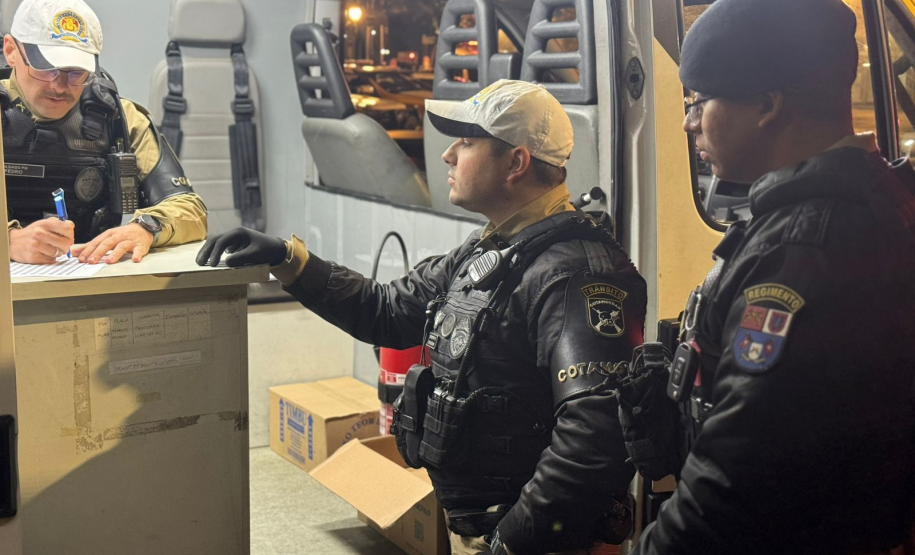 Operação Lei Seca reforça fiscalização em Curitiba