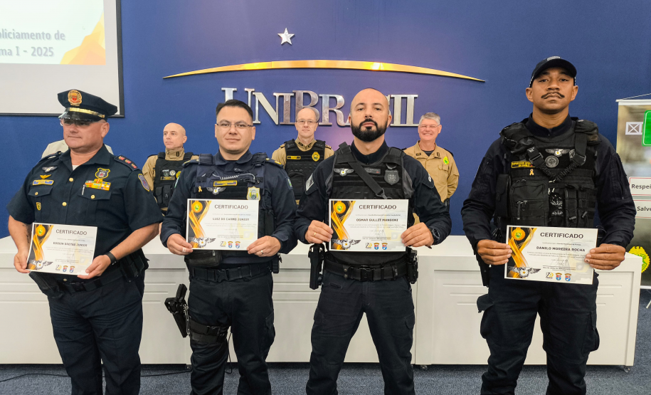 BPTran forma 34 novos agentes no 3º Curso de Policiamento de Trânsito Urbano