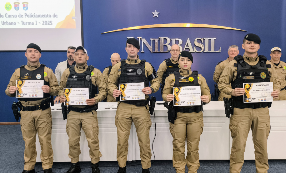BPTran forma 34 novos agentes no 3º Curso de Policiamento de Trânsito Urbano