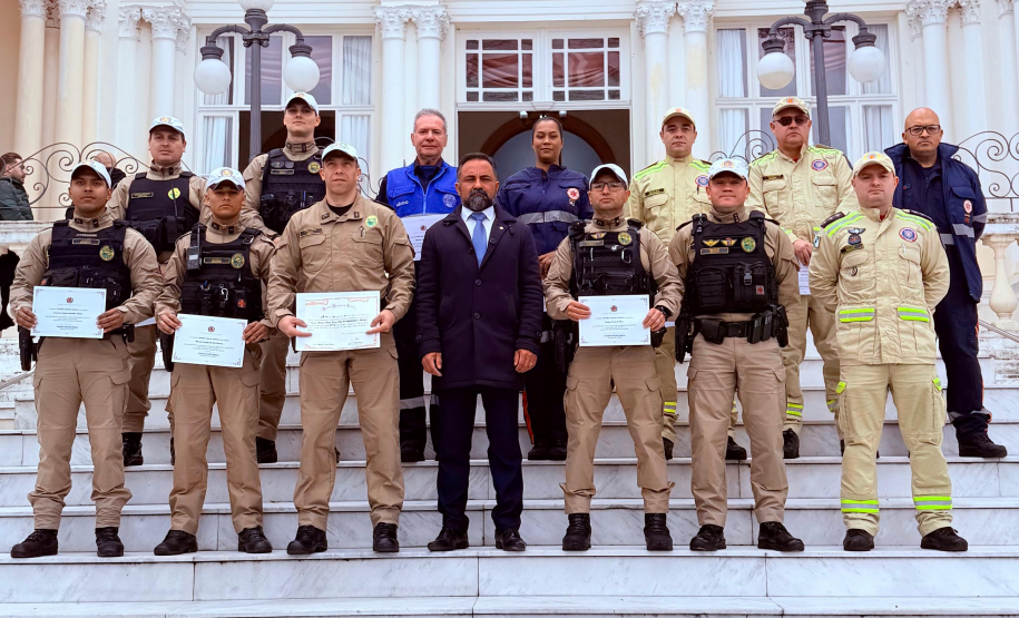 BPTran é Homenageado na Câmara Municipal de Curitiba por Atuação em Ocorrência de Trânsito