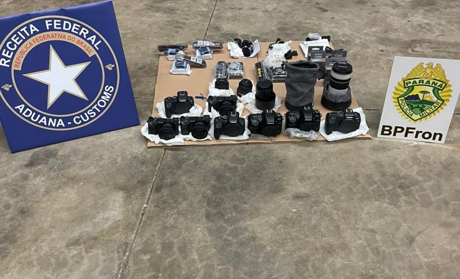 Polícia Militar do Paraná realiza apreensão milionária de mercadorias na região oeste do estado