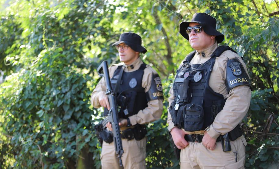 Atuação conta com drones, cães e helicópteros para ampliar a presença policial