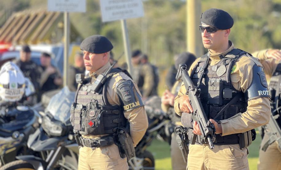 Atuação conta com drones, cães e helicópteros para ampliar a presença policial