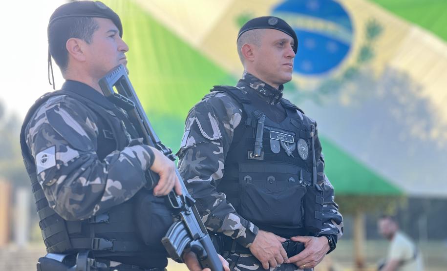 Atuação conta com drones, cães e helicópteros para ampliar a presença policial