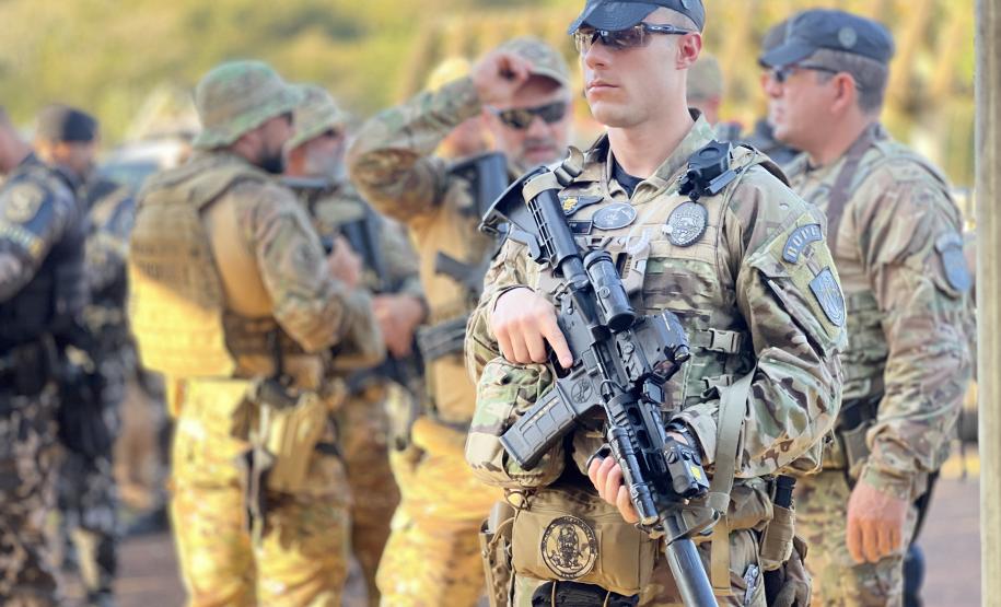 Atuação conta com drones, cães e helicópteros para ampliar a presença policial