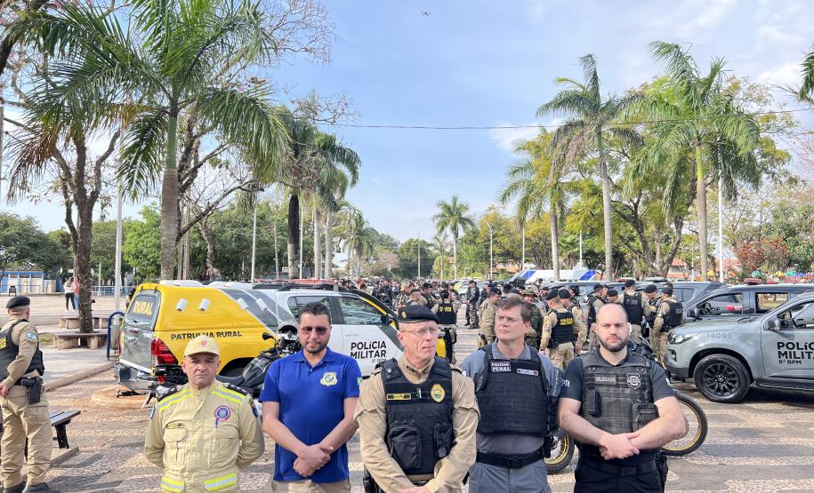 Efetivo ampliado, tecnologia embarcada e presença ostensiva marcam atuação integrada das forças de segurança na em todo o Estado