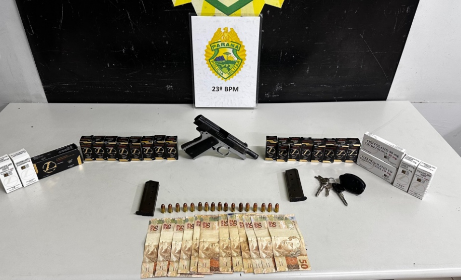 Polícia Militar do Paraná apreende 24 frascos de anabolizantes em Curitiba