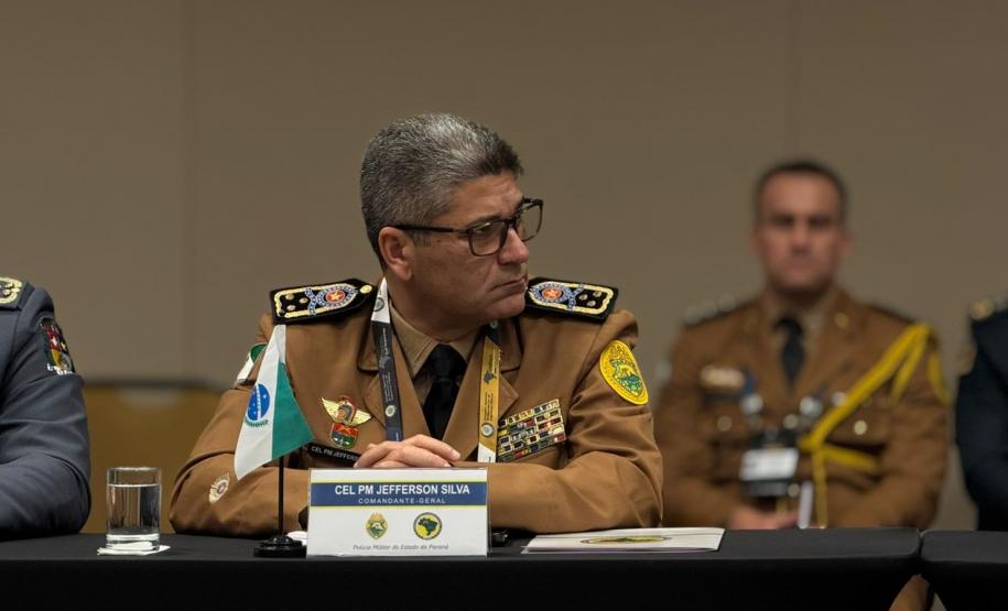 PMPR participa da I Conferência Nacional de Segurança Pública iLab‑Segurança 2025 em Brasília