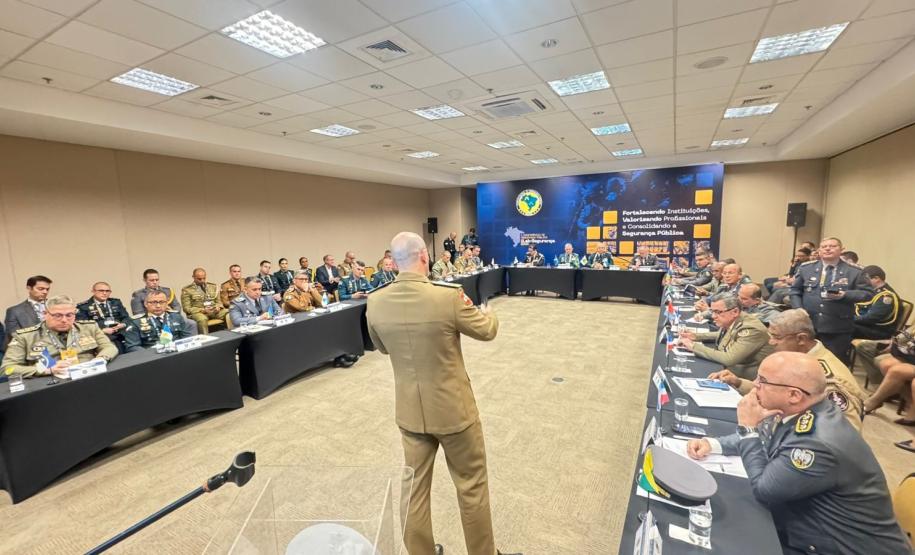 PMPR participa da I Conferência Nacional de Segurança Pública iLab‑Segurança 2025 em Brasília