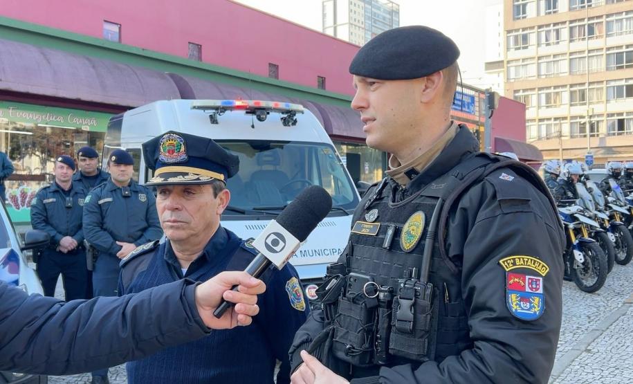 PMPR inicia nova fase da 'Operação Centro Seguro' em Curitiba