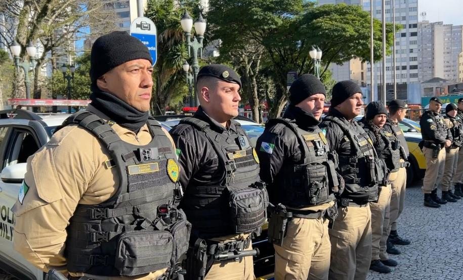 PMPR inicia nova fase da 'Operação Centro Seguro' em Curitiba