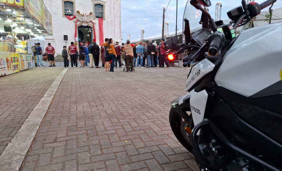 BPTran reforça segurança no litoral, durante festa do Divino Espírito Santo