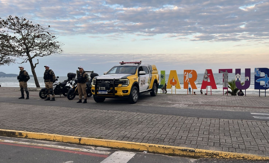 BPTran reforça segurança no litoral, durante festa do Divino Espírito Santo