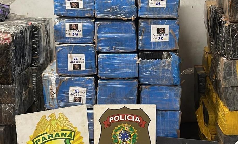Polícia Militar do Paraná apreende mais de 700 quilos de maconha em Santa Helena