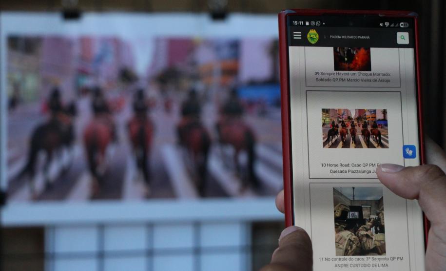 Exposição "Exemplos que Arrastam" celebra 171 anos da Polícia Militar do Paraná em shoppings de Curitiba