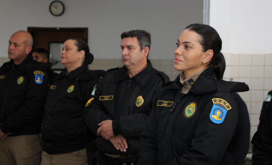 Diretoria de Gestão de Pessoas da PMPR apresenta novo brasão em solenidade no Quartel do Comando-Geral